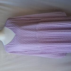 Lavender Long Sleeve Dress Size XL